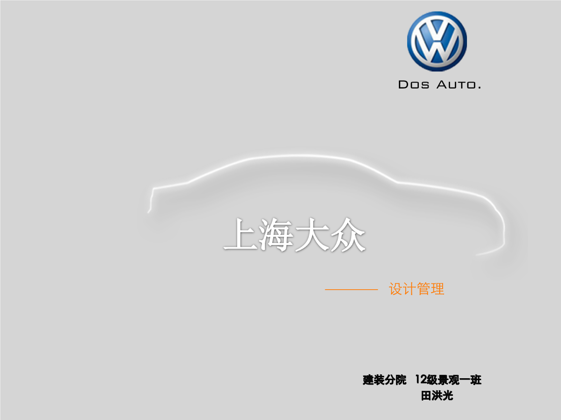 大眾汽車銷售策略與市場(chǎng)分析